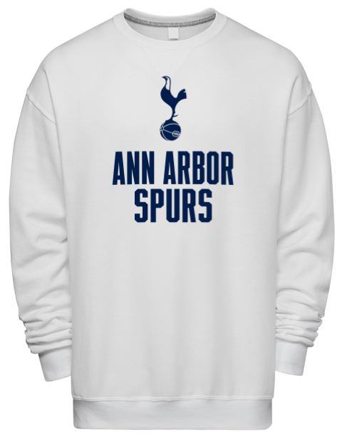 Stacked Ann Arbor Spurs Premium Unisex Crewneck Sweatshirt | Swagsta