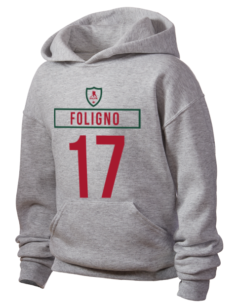 Home Jersey Marcus Foligno Youth Hooded Sweatshirt | Swagsta