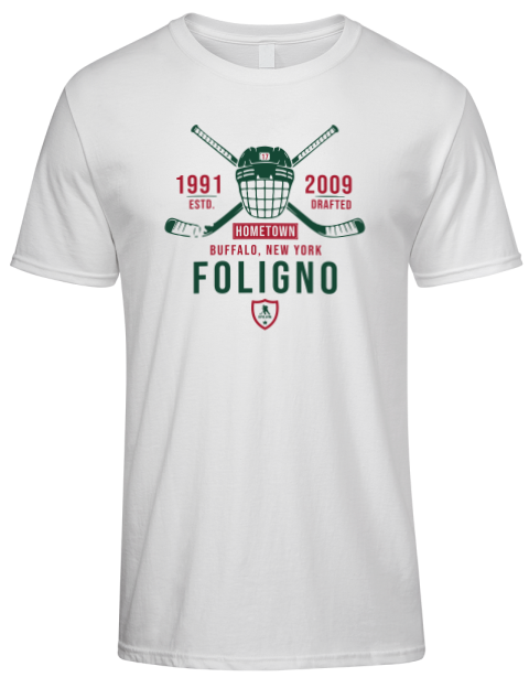 Classic Heritage Marcus Foligno Premium Ring-Spun Cotton Unisex T-Shirt | Swagsta