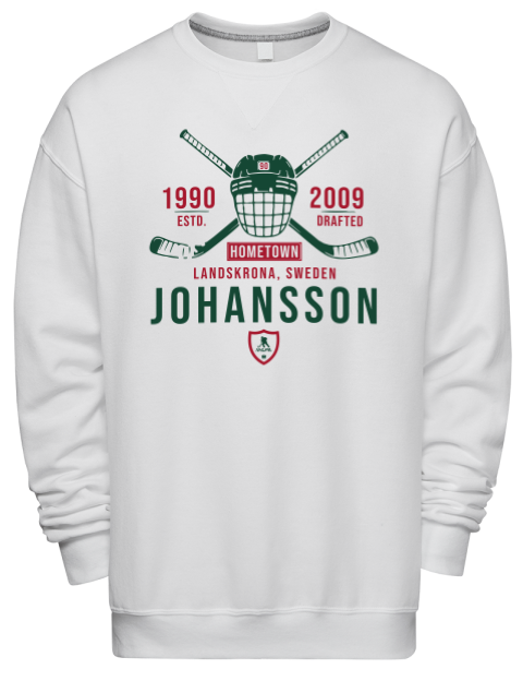 Classic Heritage Marcus Johansson Premium Unisex Crewneck Sweatshirt | Swagsta