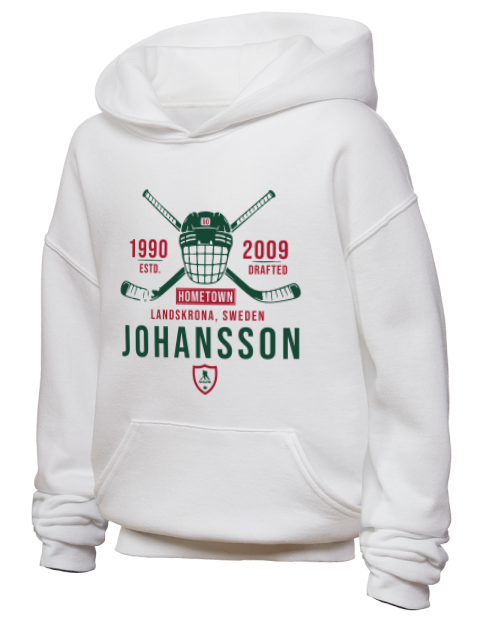 Classic Heritage Marcus Johansson Youth Hooded Sweatshirt | Swagsta