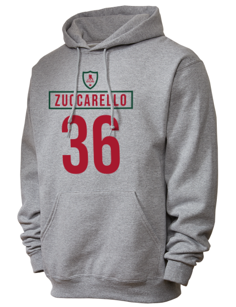 Home Jersey Mats Zuccarello Unisex Hooded Sweatshirt | Swagsta