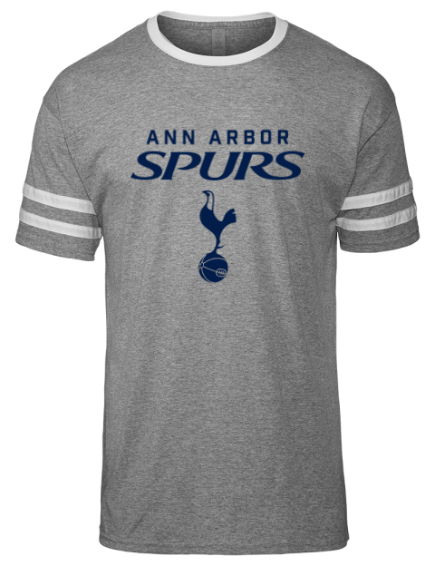 Classic Edition Ann Arbor Spurs Men's Tri-Blend T-Shirt | Swagsta
