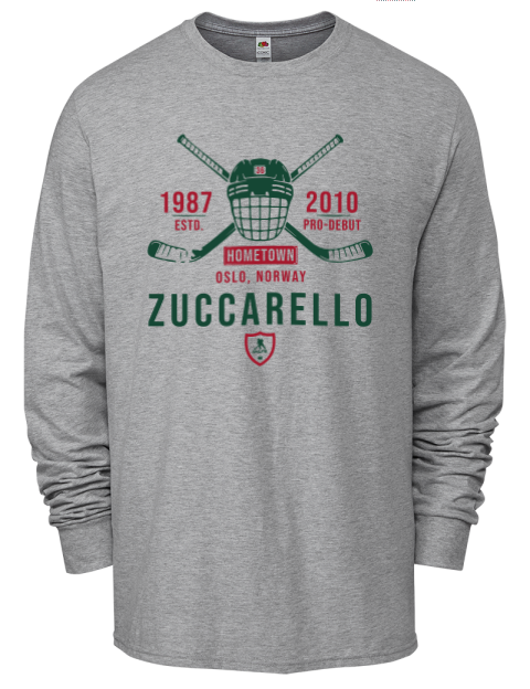 Classic Heritage Mats Zuccarello Men's Long-Sleeve T-Shirt | Swagsta