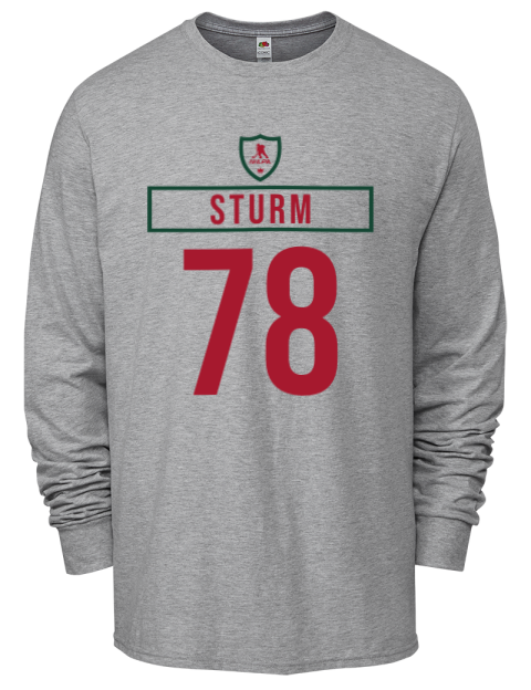 Home Jersey Nico Sturm Men's Long-Sleeve T-Shirt | Swagsta
