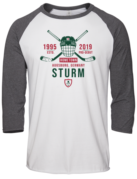 Classic Heritage Nico Sturm Unisex Premium Three-Quarter Raglan T-Shirt | Swagsta