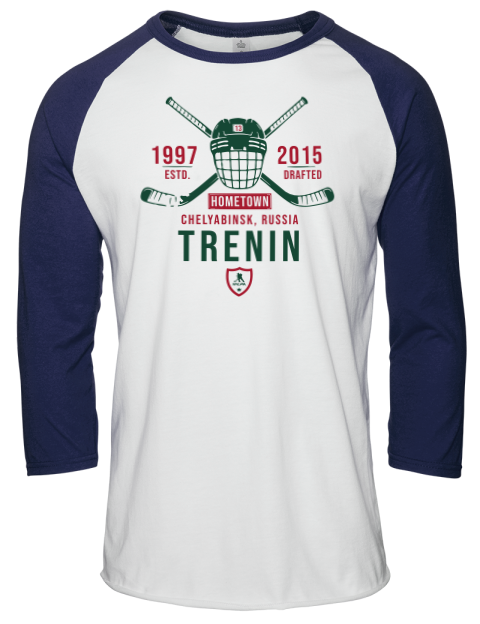 Classic Heritage Yakov Trenin Unisex Premium Three-Quarter Raglan T-Shirt | Swagsta