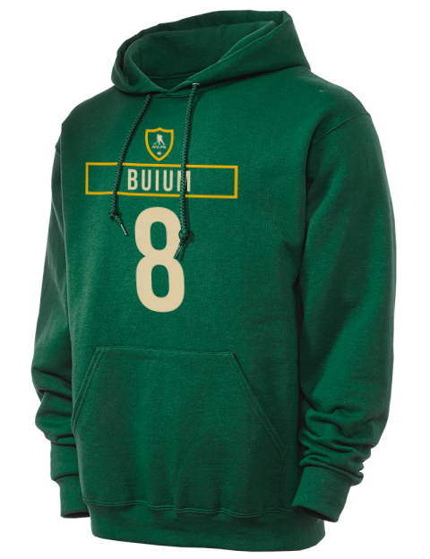 Away Jersey Zeev Buium Unisex Hooded Sweatshirt | Swagsta