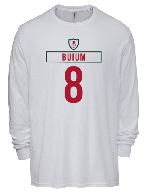 Home Jersey Zeev Buium Men's Premium Blend Long Sleeve-T-Shirt | Swagsta