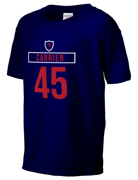 Away Jersey Alexandre Carrier Youth T-Shirt | Swagsta