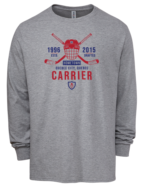 Classic Heritage Alexandre Carrier Men's Premium Blend Long Sleeve-T-Shirt | Swagsta