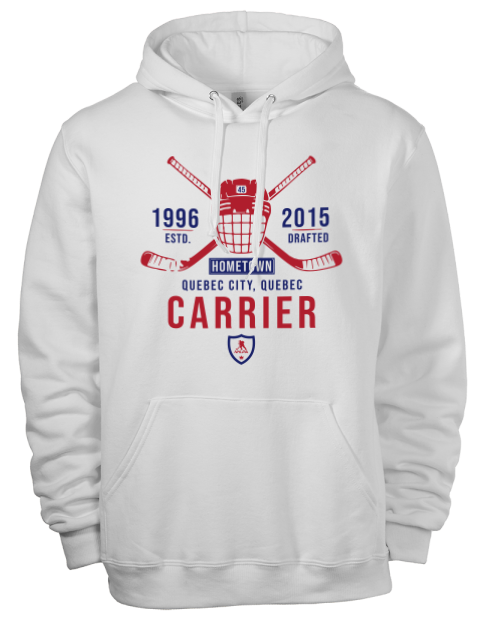 Classic Heritage Alexandre Carrier Eco Premium Unisex Hooded Sweatshirt | Swagsta