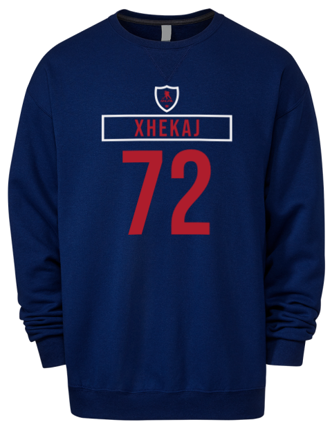 Away Jersey Arber Xhekaj Premium Unisex Crewneck Sweatshirt | Swagsta