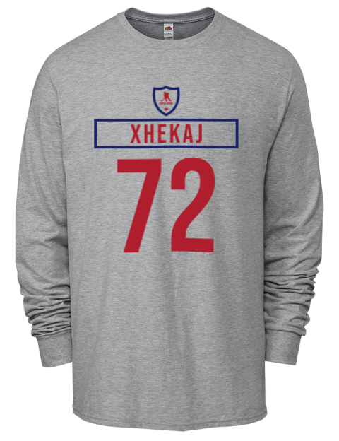 Home Jersey Arber Xhekaj Men's Long-Sleeve T-Shirt | Swagsta