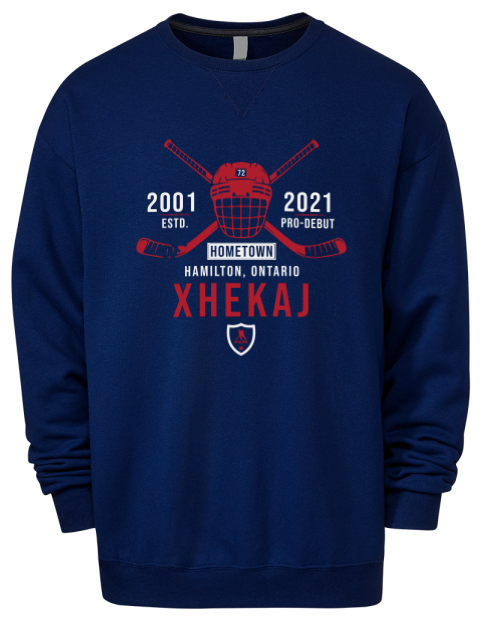 Heritage Arber Xhekaj Premium Unisex Crewneck Sweatshirt | Swagsta