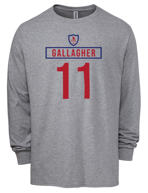 Home Jersey Brendan Gallagher Men's Premium Blend Long Sleeve-T-Shirt | Swagsta