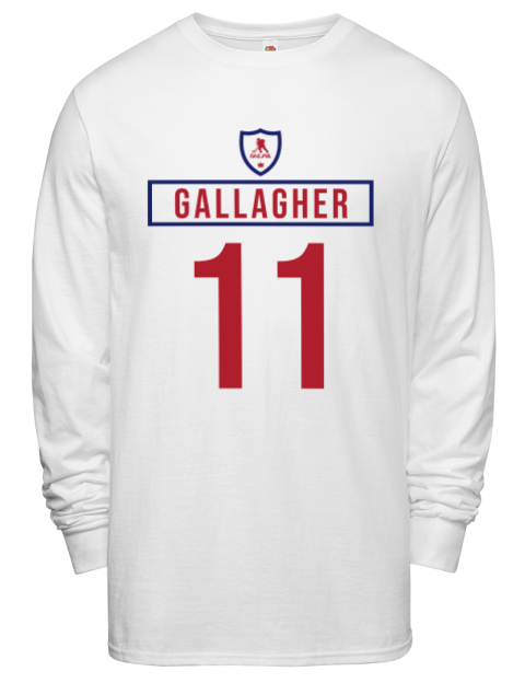 Home Jersey Brendan Gallagher Men's Long-Sleeve T-Shirt | Swagsta