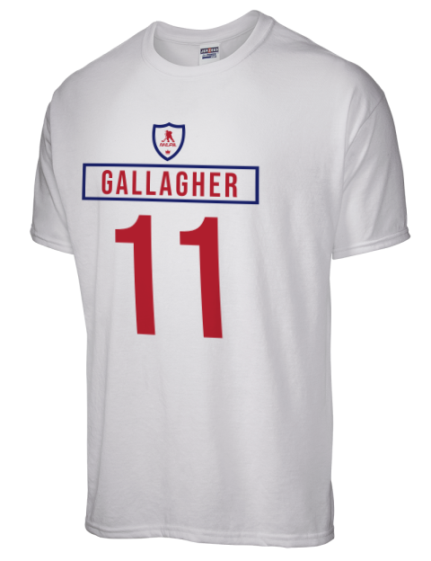 Home Jersey Brendan Gallagher Dri-Power Unisex T-Shirt | Swagsta