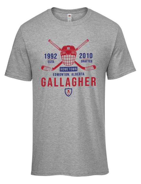 Classic Heritage Brendan Gallagher Men's Premium T-Shirt | Swagsta