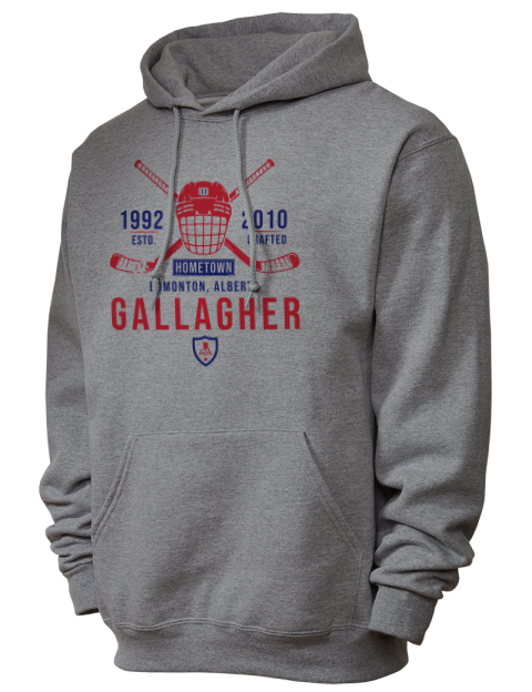 Classic Heritage Brendan Gallagher Unisex Hooded Sweatshirt | Swagsta