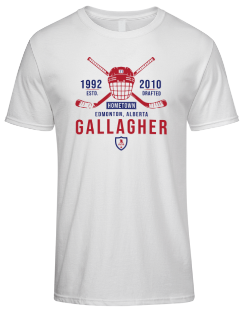 Classic Heritage Brendan Gallagher Premium Ring-Spun Cotton Unisex T-Shirt | Swagsta