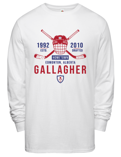 Classic Heritage Brendan Gallagher Men's Long-Sleeve T-Shirt | Swagsta