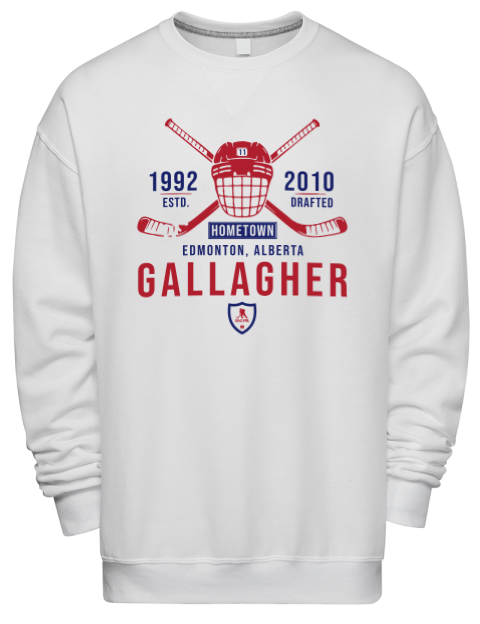 Classic Heritage Brendan Gallagher Premium Unisex Crewneck Sweatshirt | Swagsta