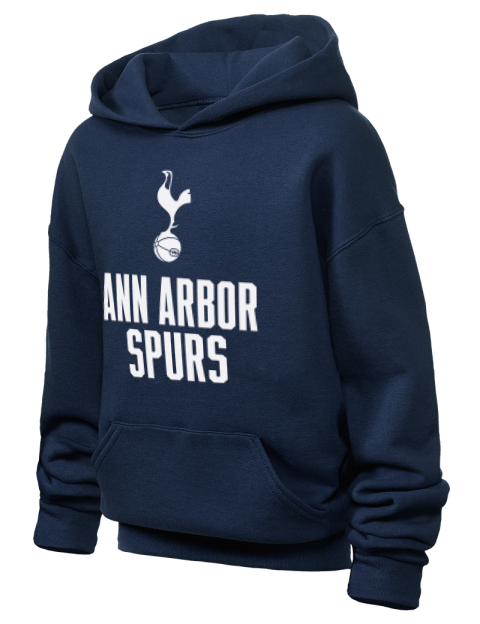 Full Stack Ann Arbor Spurs Youth Hooded Sweatshirt | Swagsta
