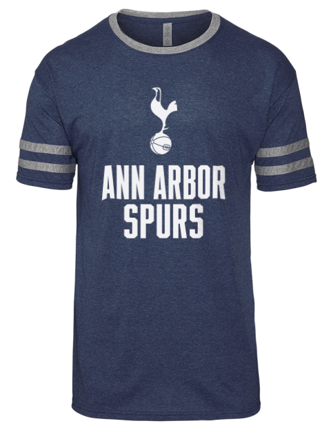 Full Stack Ann Arbor Spurs Men's Tri-Blend T-Shirt | Swagsta