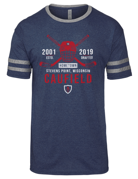 Heritage Cole Caufield Men's Tri-Blend T-Shirt | Swagsta