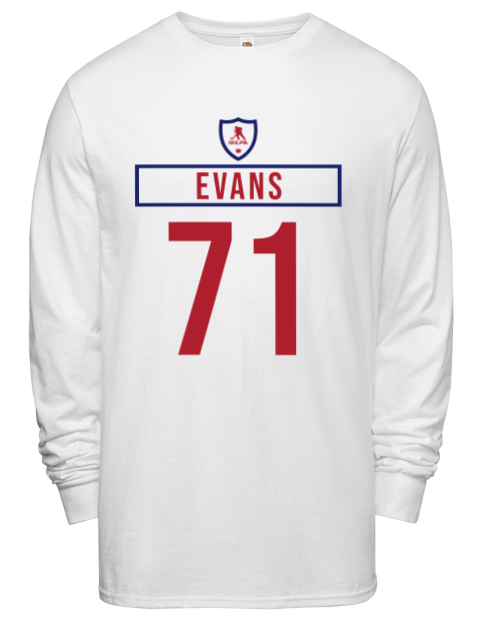 Home Jersey Jake Evans Men's Long-Sleeve T-Shirt | Swagsta
