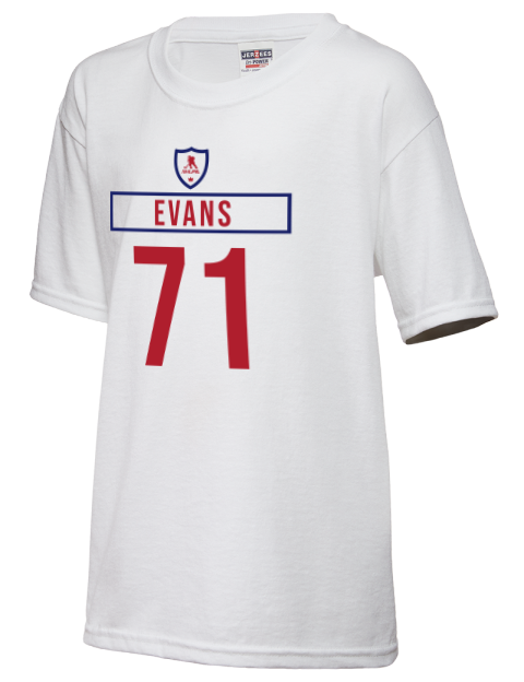 Home Jersey Jake Evans Youth T-Shirt | Swagsta
