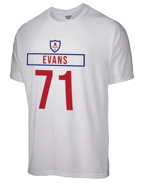Home Jersey Jake Evans Dri-Power Unisex T-Shirt | Swagsta