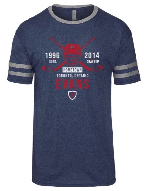 Heritage Jake Evans Men's Tri-Blend T-Shirt | Swagsta