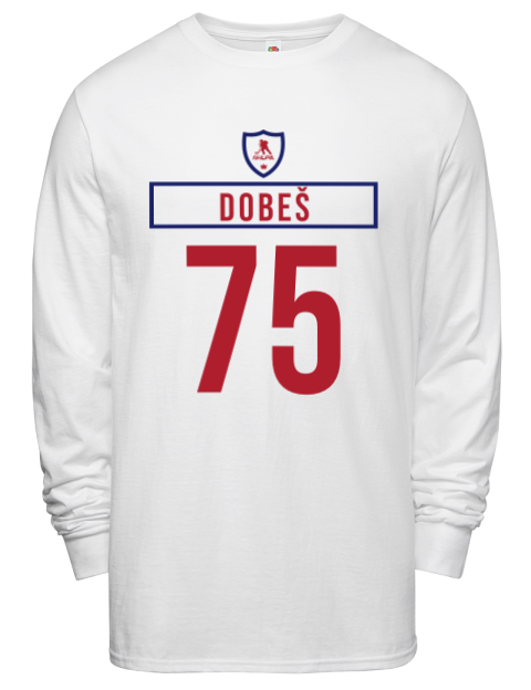 Home Jersey Jakub Dobes Men's Long-Sleeve T-Shirt | Swagsta