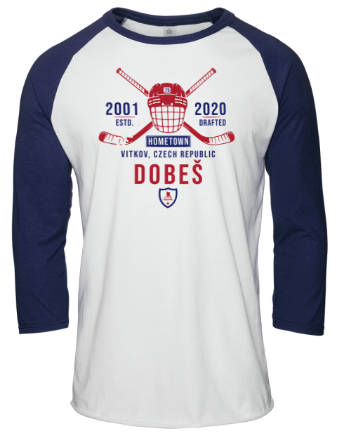 Classic Heritage Jakub Dobes Unisex Premium Three-Quarter Raglan T-Shirt | Swagsta