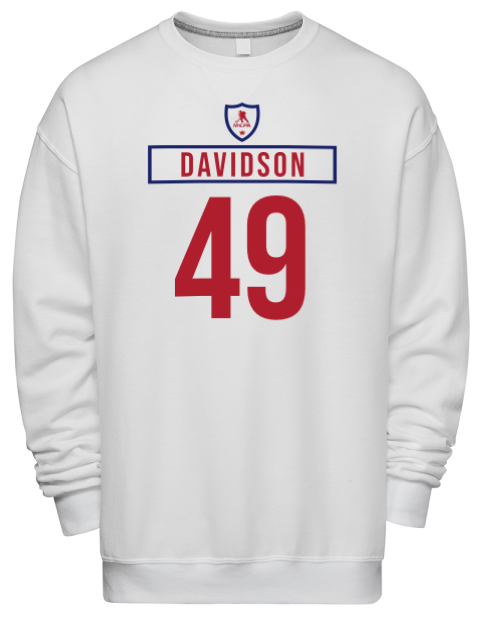 Home Jersey Jared Davidson Premium Unisex Crewneck Sweatshirt | Swagsta