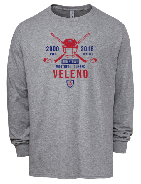 Classic Heritage Joseph Veleno Men's Premium Blend Long Sleeve-T-Shirt | Swagsta