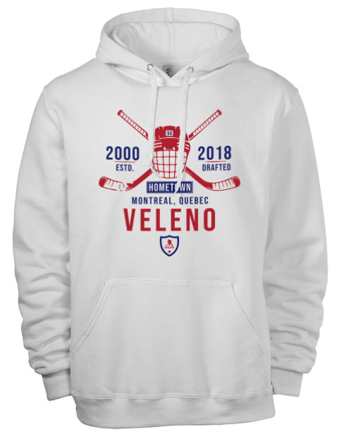 Classic Heritage Joseph Veleno Eco Premium Unisex Hooded Sweatshirt | Swagsta