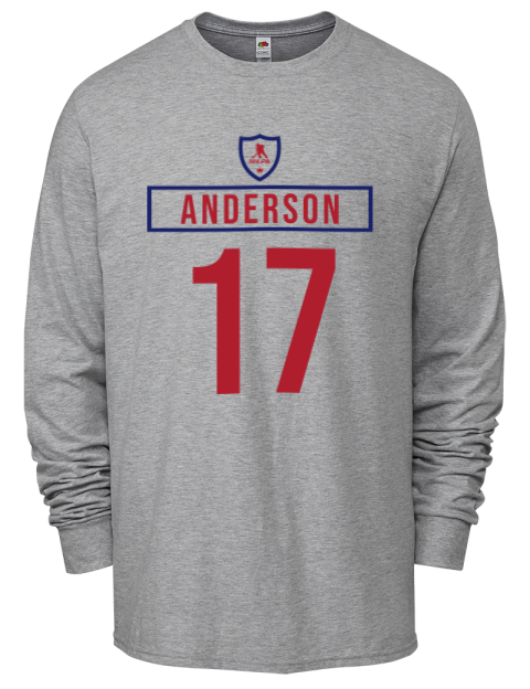 Home Jersey Josh Anderson Men's Long-Sleeve T-Shirt | Swagsta