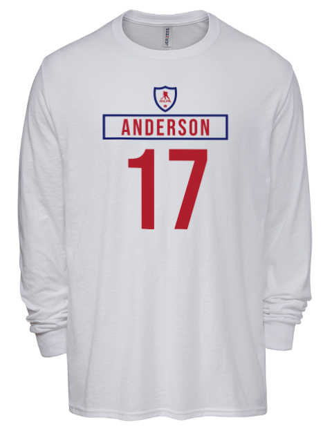 Home Jersey Josh Anderson Men's Premium Blend Long Sleeve-T-Shirt | Swagsta