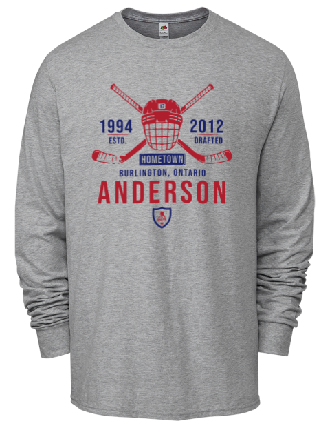 Classic Heritage Josh Anderson Men's Long-Sleeve T-Shirt | Swagsta