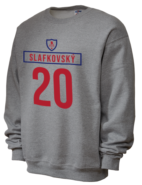 Home Jersey Juraj Slafkovsky Unisex Crewneck Sweatshirt | Swagsta