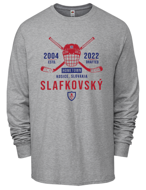 Classic Heritage Juraj Slafkovsky Men's Long-Sleeve T-Shirt | Swagsta