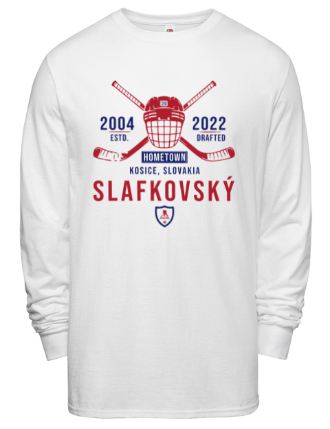 Classic Heritage Juraj Slafkovsky Men's Long-Sleeve T-Shirt | Swagsta