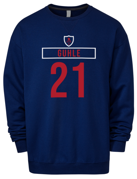 Away Jersey Kaiden Guhle Premium Unisex Crewneck Sweatshirt | Swagsta