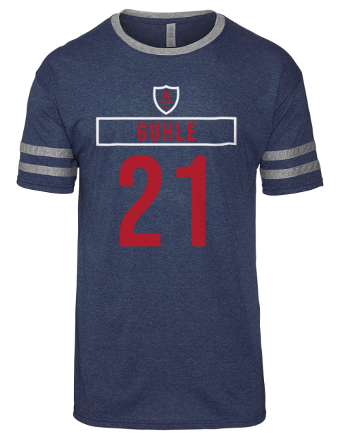 Away Jersey Kaiden Guhle Men's Tri-Blend T-Shirt | Swagsta