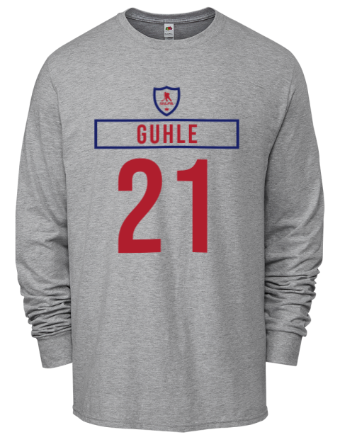 Home Jersey Kaiden Guhle Men's Long-Sleeve T-Shirt | Swagsta