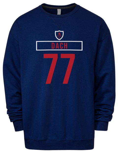 Away Jersey Kirby Dach Premium Unisex Crewneck Sweatshirt | Swagsta