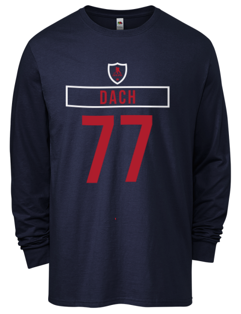 Away Jersey Kirby Dach Men's Long-Sleeve T-Shirt | Swagsta
